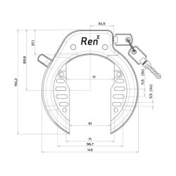 Ringls Axa Ren 2 - sort