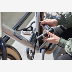 U-ls Axa Newton Mini Pro + Kabel 100/10 - sort