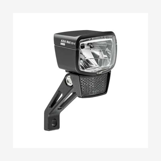 Forlygte Axa 130 E-BIKE 6 12V sort