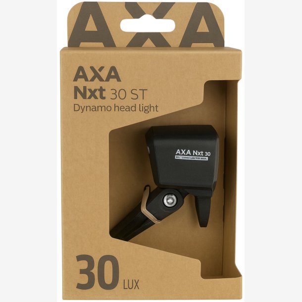 Forlygte Axa NXT 30 Stabil sort