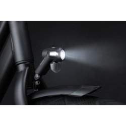 Axa forlygte Nox Sport auto off batteri 12 lux sort