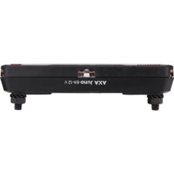 Baglygte til bagageb�rer Axa Juno elcykel 6�12 Volt 80 mm - r�d
