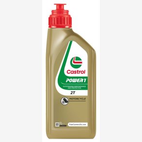 Castrol 2-takts olie Power 1 - fuldsyntetisk - 1 liter