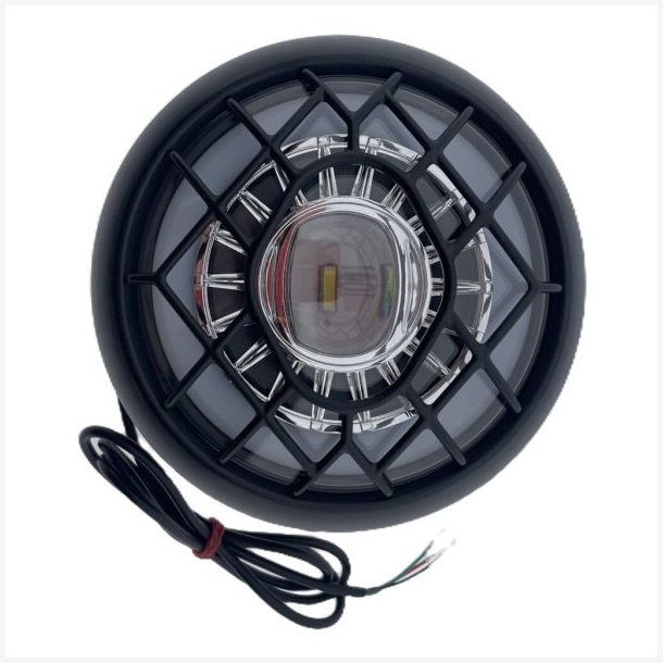 Fatbike forlygte IKZILIGHT Bulls-Eye sort