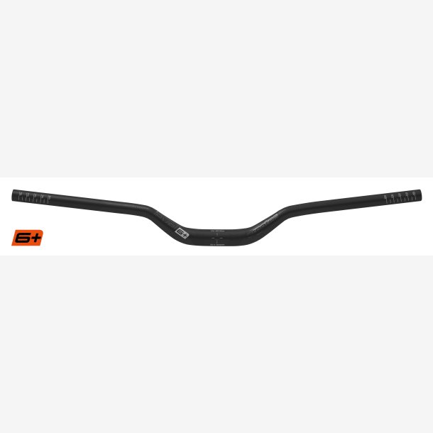 Styr Ergotec Riser Bar 50 6+ 31,8mm sort