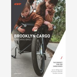 Dk CST Brooklyn Pro Cargo 26 x 2,15 / 55-559 - sort med refleks