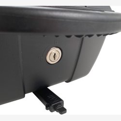 Polisport Top Case - Til cykler med MIK eller MIK-HD monteringssystem - 11 L - Sort