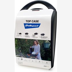 Polisport Top Case - Til cykler med MIK eller MIK-HD monteringssystem - 11 L - Sort