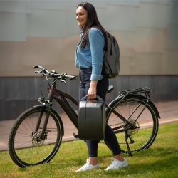 Polisport Top Case - Til cykler med MIK eller MIK-HD monteringssystem - 11 L - Sort