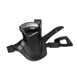 Tommelfingerskifter Sunrace venstre 3 gear DLM403 - sort
