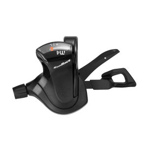 Tommelfingerskifter Sunrace venstre 3 gear DLM403 - sort