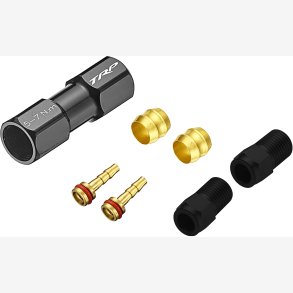 Hydraulisk bremseslange forl�ngers�t �5,5 mm Tektro inkl. 2x n�dder/indsats/oliven