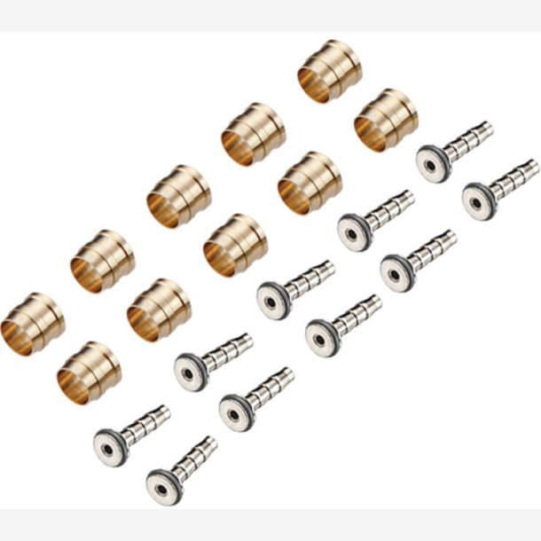 Tektro Hose Oliven og Modhager - 5,5?mm - Pakke med 10 stk