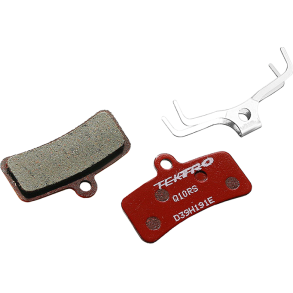Skivebremseklodss�t Tektro Q10RS - 4mm - 4 stempler - 1 par