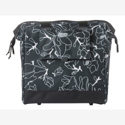 Bike shopper Basil Grand Flower MIK 23L 12 x 35 x 35 cm - sort
