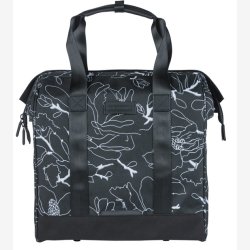 Bike shopper Basil Grand Flower MIK 23L 12 x 35 x 35 cm - sort