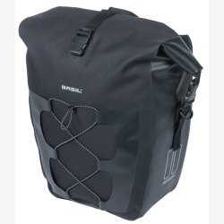 Cykeltaske Basil Navigator Vandtt L MIK 25 31L 14 x 26 x 42 cm sort