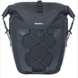 Cykeltaske Basil Navigator Vandtt L MIK 25 31L 14 x 26 x 42 cm sort