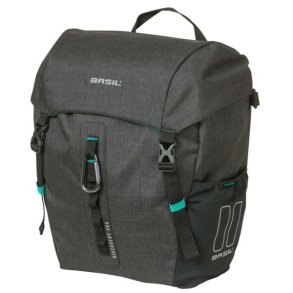 Cykeltaske Basil Discovery 365D M MIK 9L 12 x 25 x 33 cm - sort/gr�