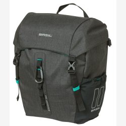 Cykeltaske Basil Discovery 365D M MIK 9L 12 x 25 x 33 cm sort