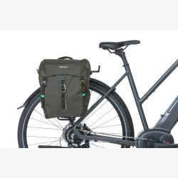 Cykeltaske Basil Discovery 365D M MIK 9L 12 x 25 x 33 cm sort