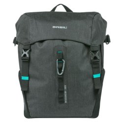 Cykeltaske Basil Discovery 365D L MIK 20L 15 x 23 x 35 cm sort/gr�