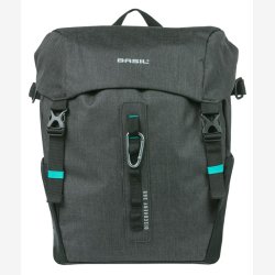 Cykeltaske Basil Discovery 365D L MIK 20L 15 x 23 x 35 cm sort