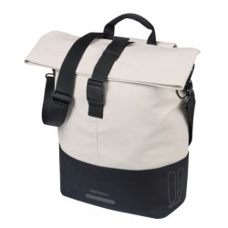 Cove shopper cykeltaske Basil MIK 14-16L 14 x 29 x 36 cm - sort/hvid