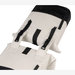 Dobbelt cykeltaske Basil Cove 28-32L 14 x 29 x 36 cm - hvid/sort