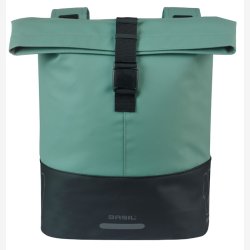 Dobbelt cykeltaske Basil Cove 28-32L 14 x 29 x 36 cm - grn/sort