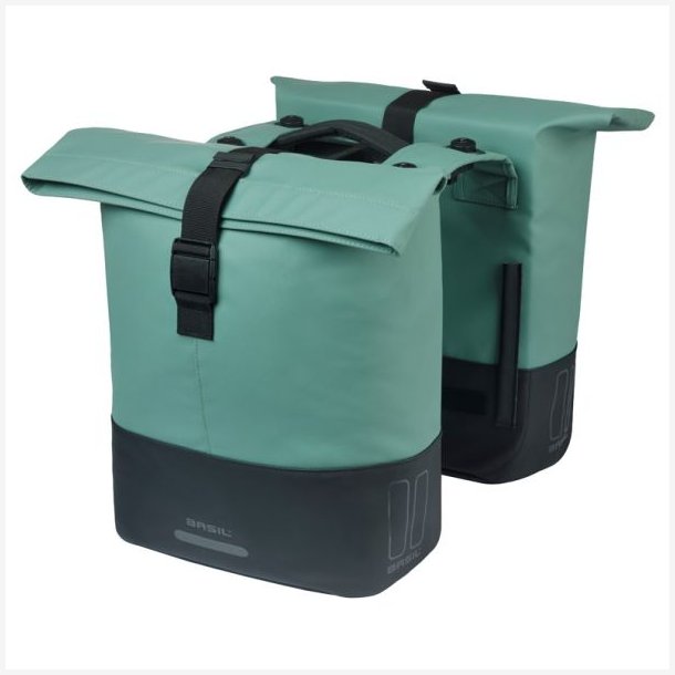 Dobbelt cykeltaske Cove MIK 28-32L 14 x 29 x 36 cm - gr�n/sort