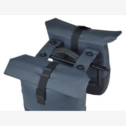 Dobbelt cykeltaske Cove MIK 28-32L 14 x 29 x 36 cm - bl/sort