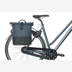 Dobbelt cykeltaske Cove MIK 28-32L 14 x 29 x 36 cm - bl/sort
