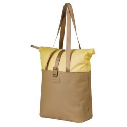 Cykeltaske Shopper Basil Vive Mik 15-20L 11 x 29 x 34 cm - sandbrund/gul