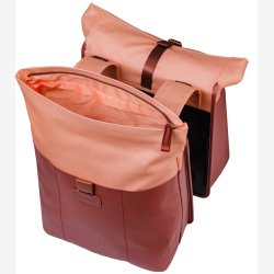 Dobbelt cykeltaske Basil Vive 28 35L 14 x 30 x 38 cm bordeaux/pink