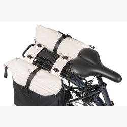Dobbelt cykeltaske Basil Vive MIK 28 35L 14 x 30 x 38 cm hvid/sort