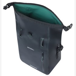 Cykeltaske Basil Rivo M presenning MIK 12 15L 14 &times; 25 &times; 38 cm sort