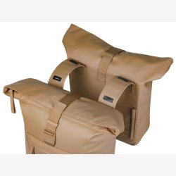 Dobbelt cykeltaske Basil Brooklyn 41L 14 x 30 x 37 cm sand