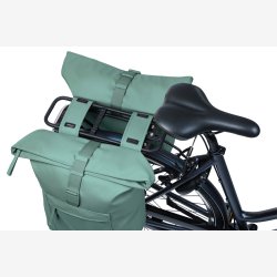 Dobbelt cykeltaske Basil Brooklyn 41L 14 x 30 x 37 cm grn