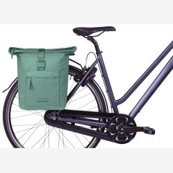 Dobbelt cykeltaske Basil Brooklyn 41L 14 x 30 x 37 cm grn