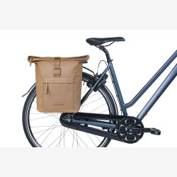 Dobbelt cykeltaske Basil Brooklyn MIK 41L 14 x 30 x 37 cm sand