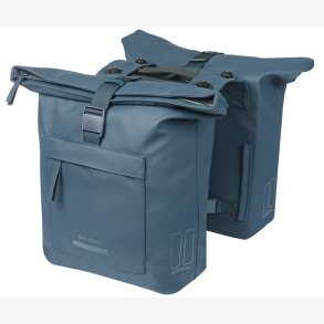 Dobbelt cykeltaske Basil Brooklyn MIK 41L 14 x 30 x 37 cm bl