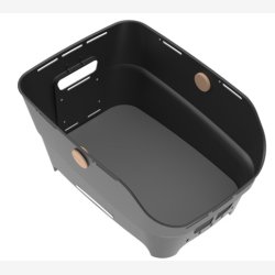 Cykelkurv Basil Cento Neo WSL 46 x 23 x 14 cm - sort