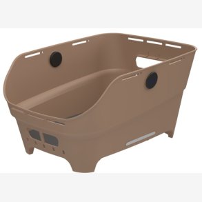 Bagerste cykelkurv Basil Cento Neo WSL 46 x 23 x 14 cm - sand