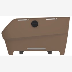 Bagerste cykelkurv Basil Cento Neo WSL 46 x 23 x 14 cm - sand