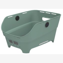 Bagerste cykelkurv Basil Cento Neo WSL 46 x 23 x 14 cm - gr�n