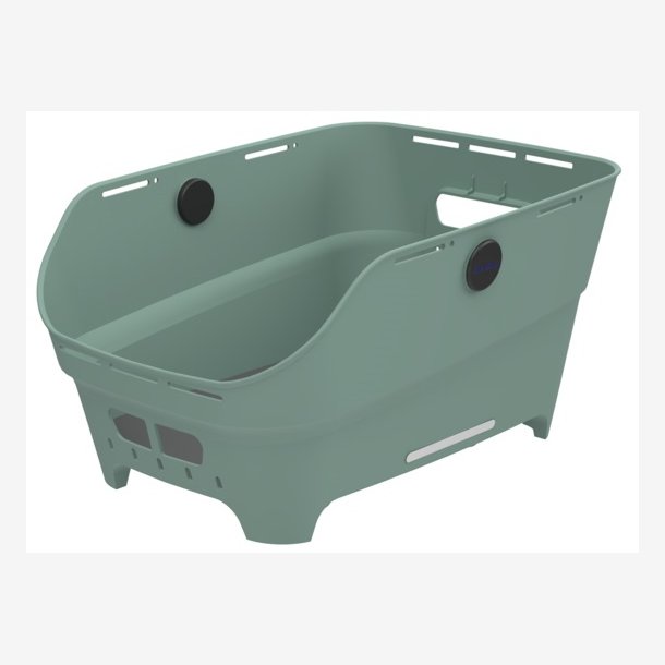 Bagerste cykelkurv Basil Cento Neo WSL 46 x 23 x 14 cm - gr�n
