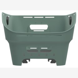 Bagerste cykelkurv Basil Cento Neo WSL 46 x 23 x 14 cm - gr�n