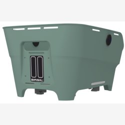 Bagerste cykelkurv Basil Cento Neo WSL 46 x 23 x 14 cm - gr�n