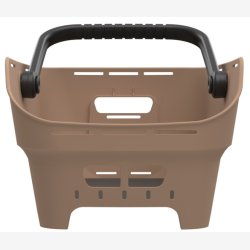 Bagerste cykelkurv Basil Cento Neo 46 x 23 x 14 cm - sand